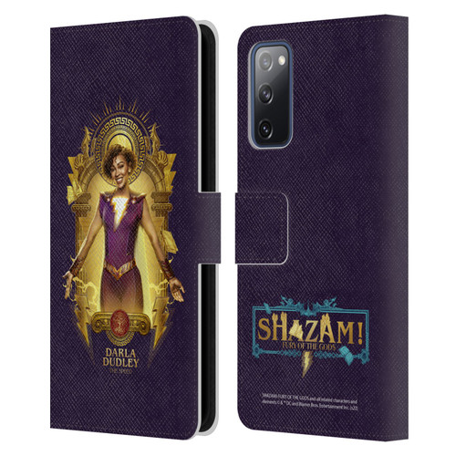 Shazam!: Fury Of The Gods Graphics Darla Leather Book Wallet Case Cover For Samsung Galaxy S20 FE / 5G