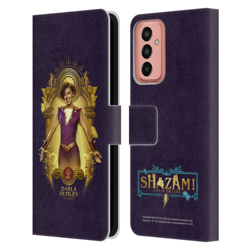 Shazam!: Fury Of The Gods Graphics Darla Leather Book Wallet Case Cover For Samsung Galaxy M13 (2022)