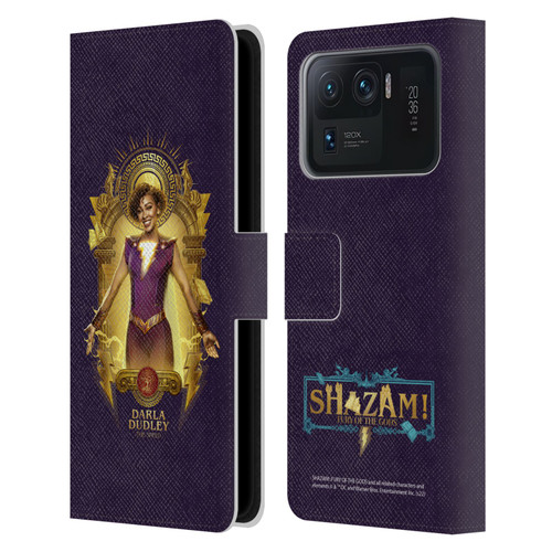 Shazam!: Fury Of The Gods Graphics Darla Leather Book Wallet Case Cover For Xiaomi Mi 11 Ultra