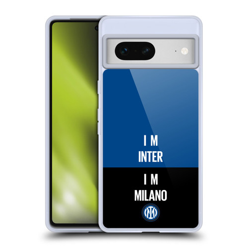 Fc Internazionale Milano Logo Inter Milano Soft Gel Case for Google Pixel 7