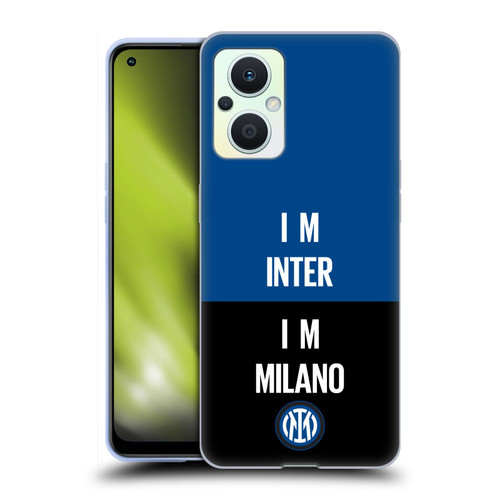 Fc Internazionale Milano Logo Inter Milano Soft Gel Case for OPPO Reno8 Lite