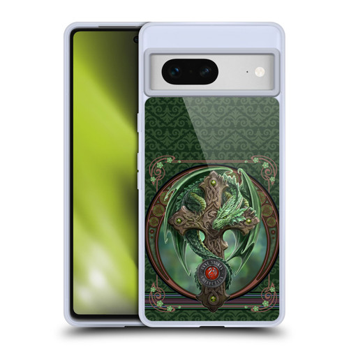 Anne Stokes Dragons Woodland Guardian Soft Gel Case for Google Pixel 7
