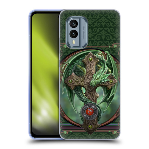 Anne Stokes Dragons Woodland Guardian Soft Gel Case for Nokia X30