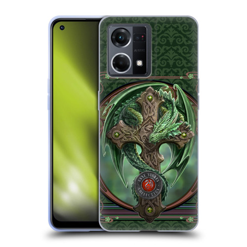 Anne Stokes Dragons Woodland Guardian Soft Gel Case for OPPO Reno8 4G