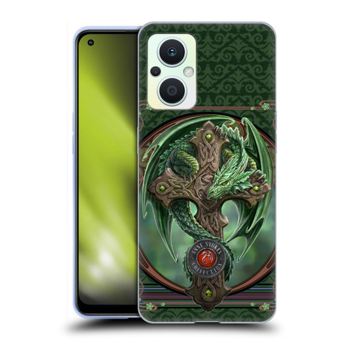 Anne Stokes Dragons Woodland Guardian Soft Gel Case for OPPO Reno8 Lite