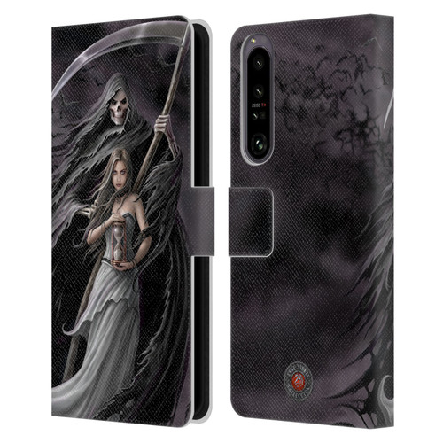 Anne Stokes Gothic Summon the Reaper Leather Book Wallet Case Cover For Sony Xperia 1 IV