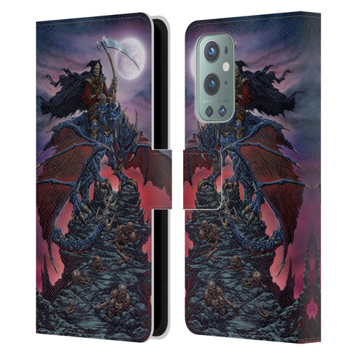 Ed Beard Jr Dragons Reaper Leather Book Wallet Case Cover For OnePlus 9