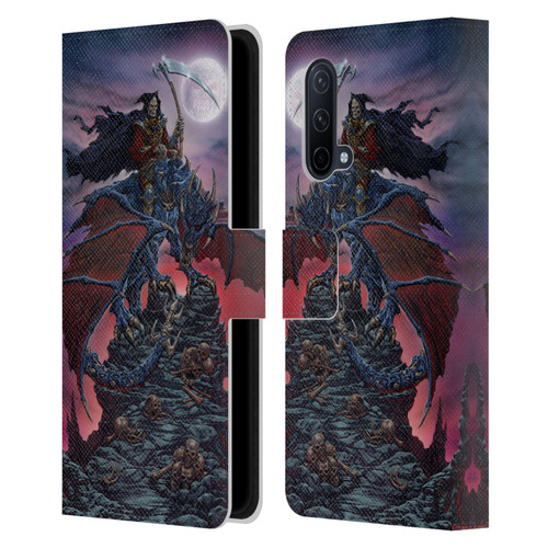 Ed Beard Jr Dragons Reaper Leather Book Wallet Case Cover For OnePlus Nord CE 5G