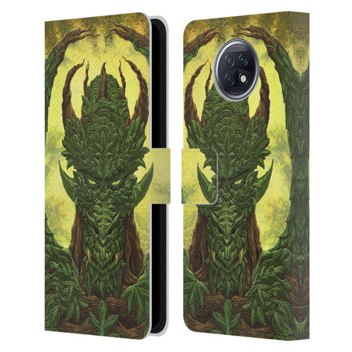 Ed Beard Jr Dragons Green Guardian Greenman Leather Book Wallet Case Cover For Xiaomi Redmi Note 9T 5G