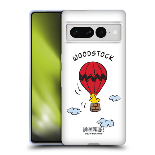 Peanuts Characters Woodstock Soft Gel Case for Google Pixel 7 Pro