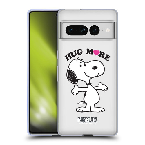 Peanuts Snoopy Hug More Soft Gel Case for Google Pixel 7 Pro