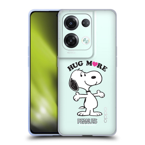 Peanuts Snoopy Hug More Soft Gel Case for OPPO Reno8 Pro