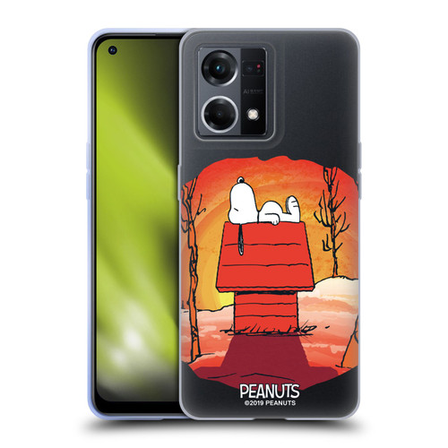 Peanuts Spooktacular Snoopy Soft Gel Case for OPPO Reno8 4G