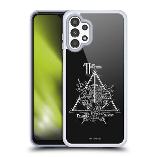 Harry Potter Deathly Hallows XIV Triangle Symbol Soft Gel Case for Samsung Galaxy A13 (2022)