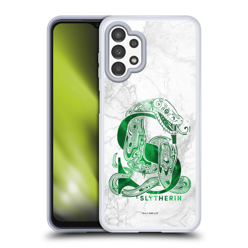 Harry Potter Deathly Hallows IX Slytherin Aguamenti Soft Gel Case for Samsung Galaxy A13 (2022)