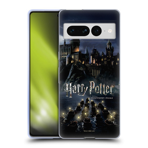 Harry Potter Sorcerer's Stone II Castle Soft Gel Case for Google Pixel 7 Pro