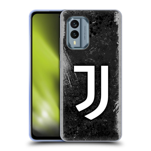 Juventus Football Club Art Distressed Logo Soft Gel Case for Nokia X30