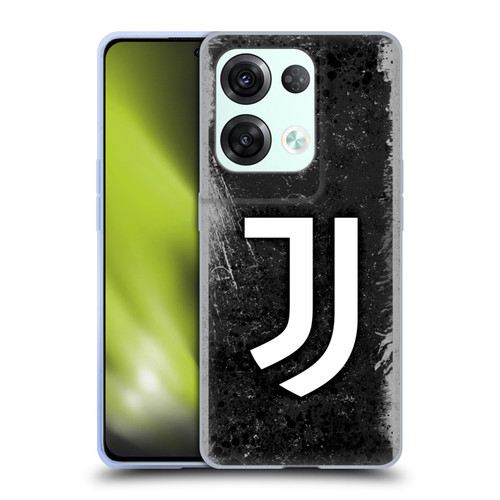 Juventus Football Club Art Distressed Logo Soft Gel Case for OPPO Reno8 Pro