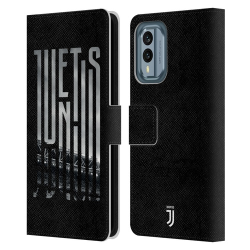 Juventus Football Club Graphic Logo  Stadium Leather Book Wallet Case Cover For Nokia X30