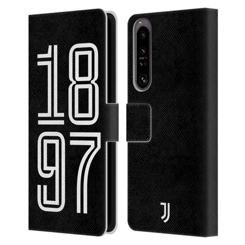 Juventus Football Club History 1897 Portrait Leather Book Wallet Case Cover For Sony Xperia 1 IV