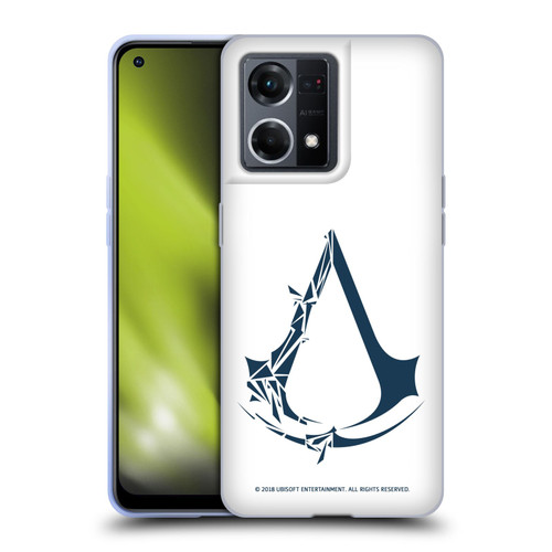 Assassin's Creed III Logos Geometric Soft Gel Case for OPPO Reno8 4G