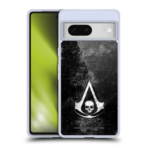 Assassin's Creed Black Flag Logos Grunge Soft Gel Case for Google Pixel 7