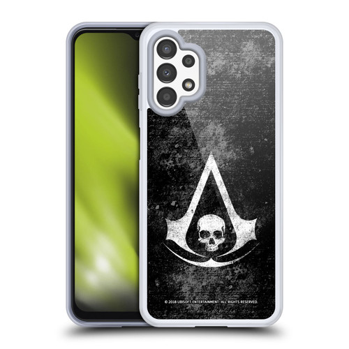 Assassin's Creed Black Flag Logos Grunge Soft Gel Case for Samsung Galaxy A13 (2022)