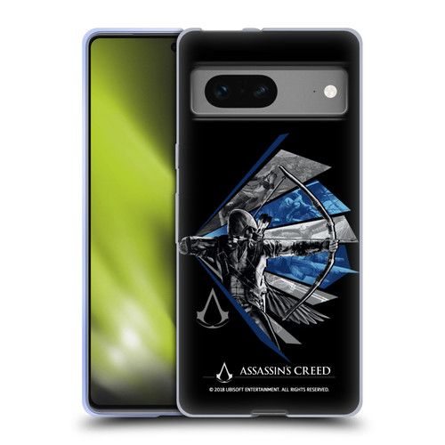 Assassin's Creed Legacy Character Artwork Bow Soft Gel Case for Google Pixel 7