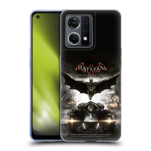 Batman Arkham Knight Graphics Key Art Soft Gel Case for OPPO Reno8 4G