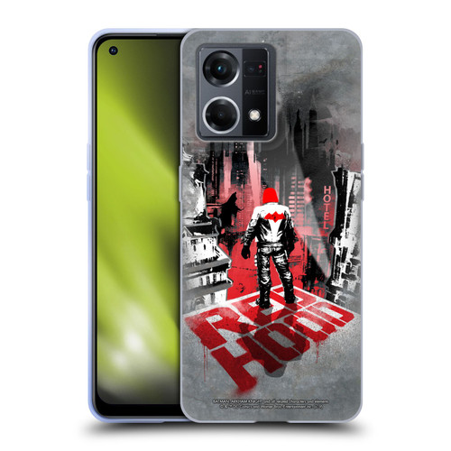 Batman Arkham Knight Graphics Red Hood Soft Gel Case for OPPO Reno8 4G