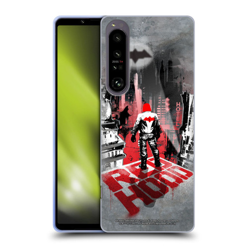 Batman Arkham Knight Graphics Red Hood Soft Gel Case for Sony Xperia 1 IV