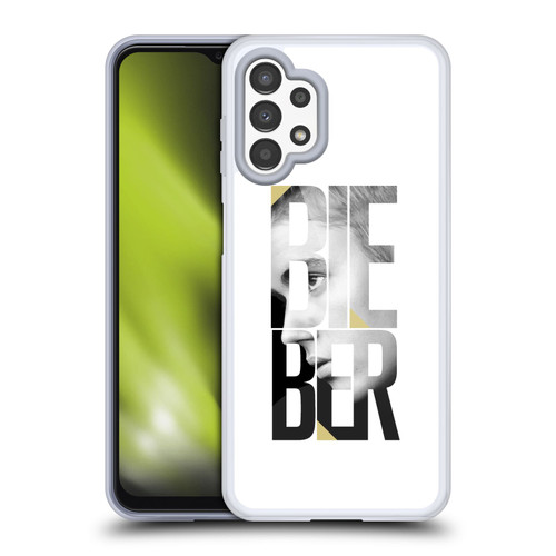 Justin Bieber Purpose B&w Mirror Calendar Text Soft Gel Case for Samsung Galaxy A13 (2022)