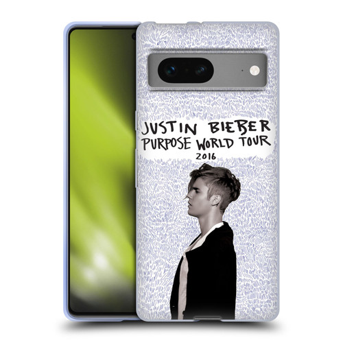 Justin Bieber Purpose World Tour 2016 Soft Gel Case for Google Pixel 7