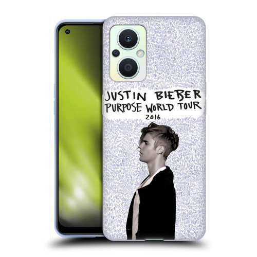 Justin Bieber Purpose World Tour 2016 Soft Gel Case for OPPO Reno8 Lite