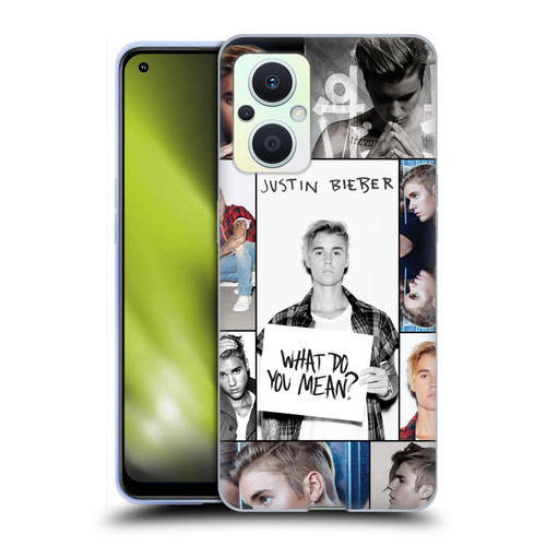 Justin Bieber Purpose Grid Poster Soft Gel Case for OPPO Reno8 Lite