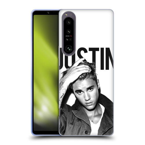 Justin Bieber Purpose Calendar Black And White Soft Gel Case for Sony Xperia 1 IV