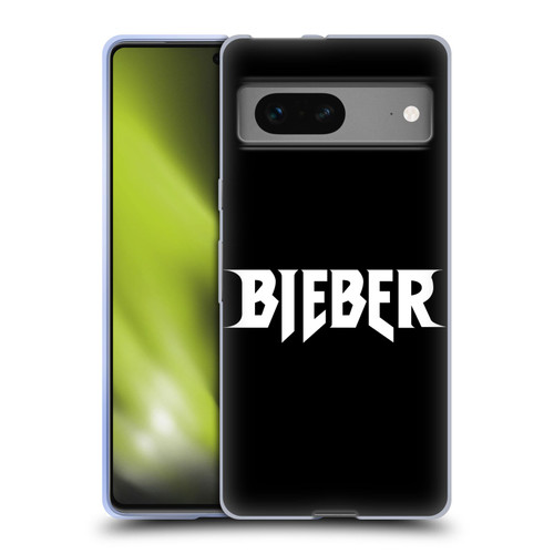 Justin Bieber Tour Merchandise Logo Name Soft Gel Case for Google Pixel 7