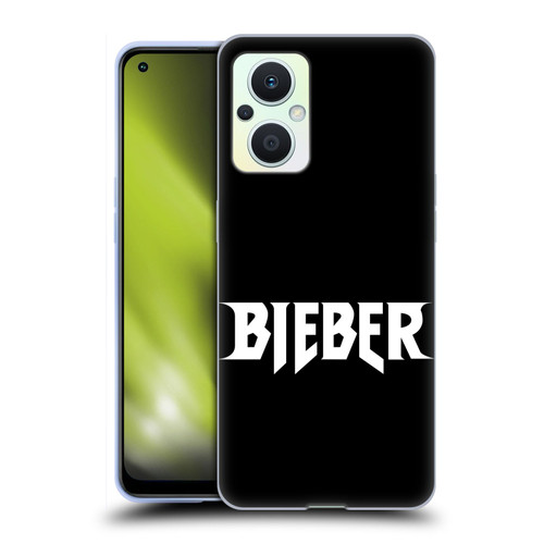 Justin Bieber Tour Merchandise Logo Name Soft Gel Case for OPPO Reno8 Lite