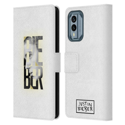 Justin Bieber Purpose B&w Mirror Calendar Text Leather Book Wallet Case Cover For Nokia X30