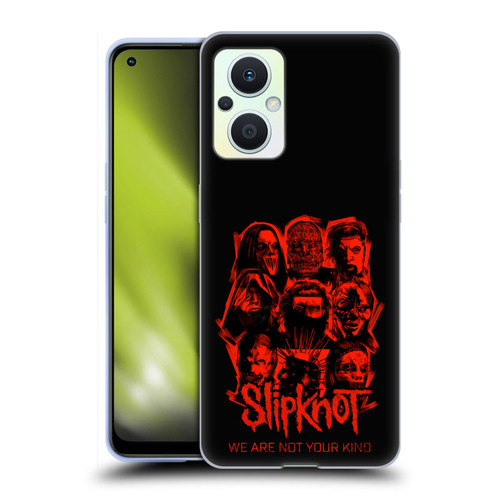 Slipknot We Are Not Your Kind Red Patch Soft Gel Case for OPPO Reno8 Lite