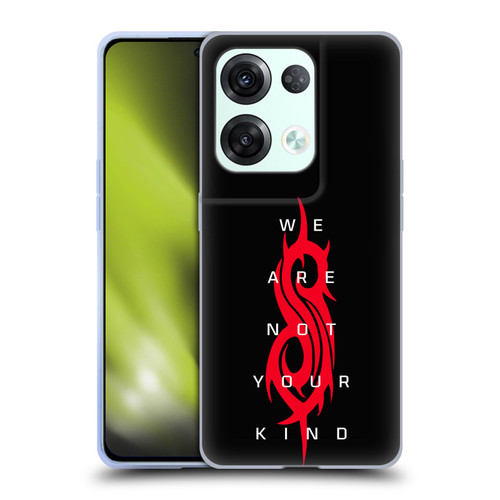 Slipknot We Are Not Your Kind Logo Soft Gel Case for OPPO Reno8 Pro