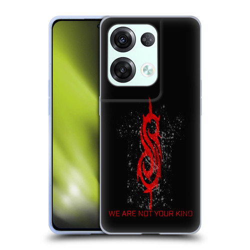 Slipknot We Are Not Your Kind Red Distressed Look Soft Gel Case for OPPO Reno8 Pro