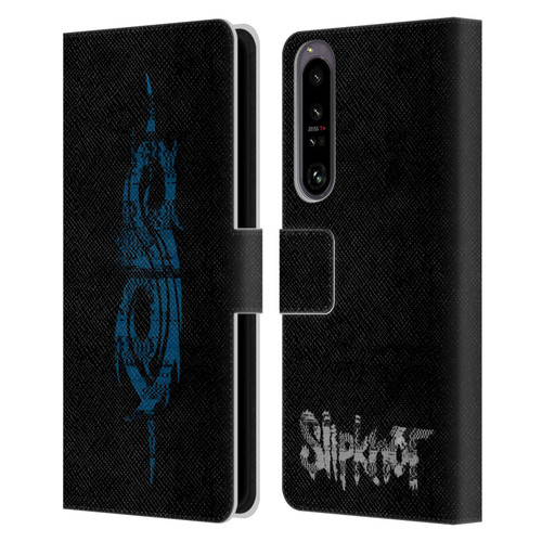 Slipknot We Are Not Your Kind Glitch Logo Leather Book Wallet Case Cover For Sony Xperia 1 IV
