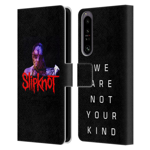 Slipknot We Are Not Your Kind Unsainted Leather Book Wallet Case Cover For Sony Xperia 1 IV