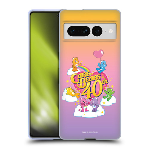 Care Bears 40th Anniversary Celebrate Soft Gel Case for Google Pixel 7 Pro