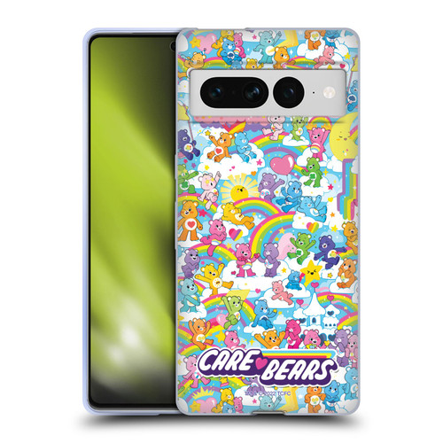 Care Bears 40th Anniversary Rainbow Soft Gel Case for Google Pixel 7 Pro Care Bears 40th Anniversary Rainbow Soft Gel Case for Google Pixel 7 Pro