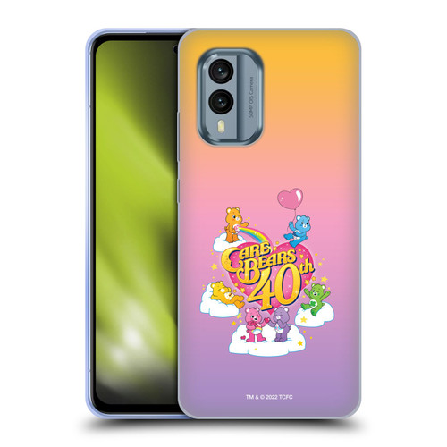 Care Bears 40th Anniversary Celebrate Soft Gel Case for Nokia X30