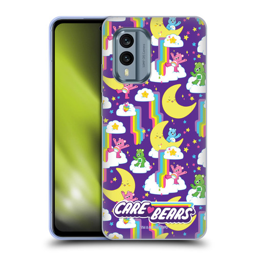 Care Bears 40th Anniversary Rainbow Falls Soft Gel Case for Nokia X30