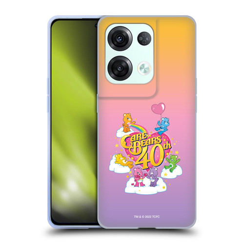 Care Bears 40th Anniversary Celebrate Soft Gel Case for OPPO Reno8 Pro