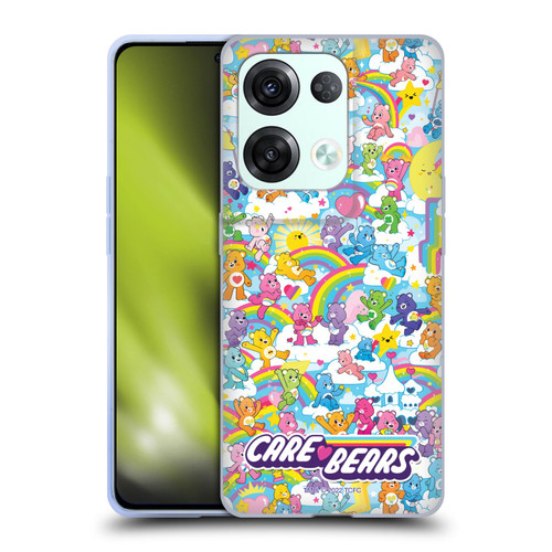 Care Bears 40th Anniversary Rainbow Soft Gel Case for OPPO Reno8 Pro